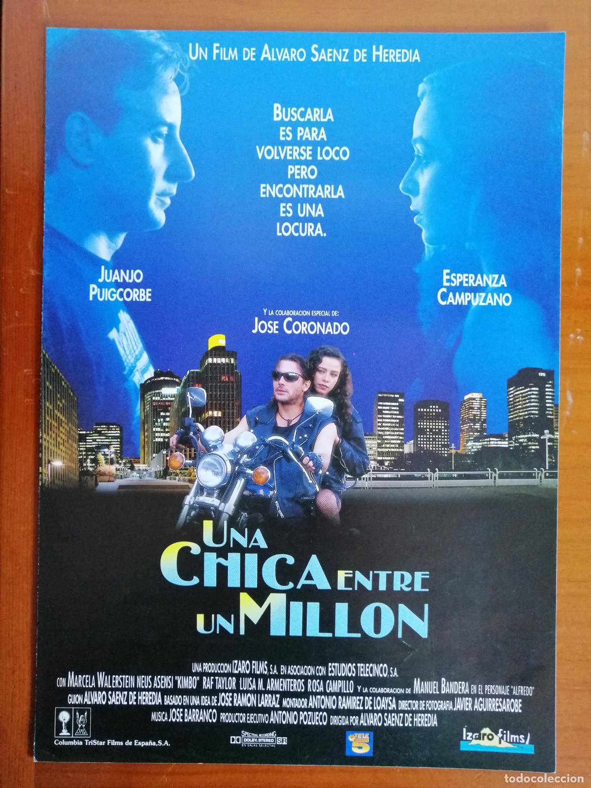 Cine: G11105 UNA CHICA ENTRE UN MILLON-DOBLE