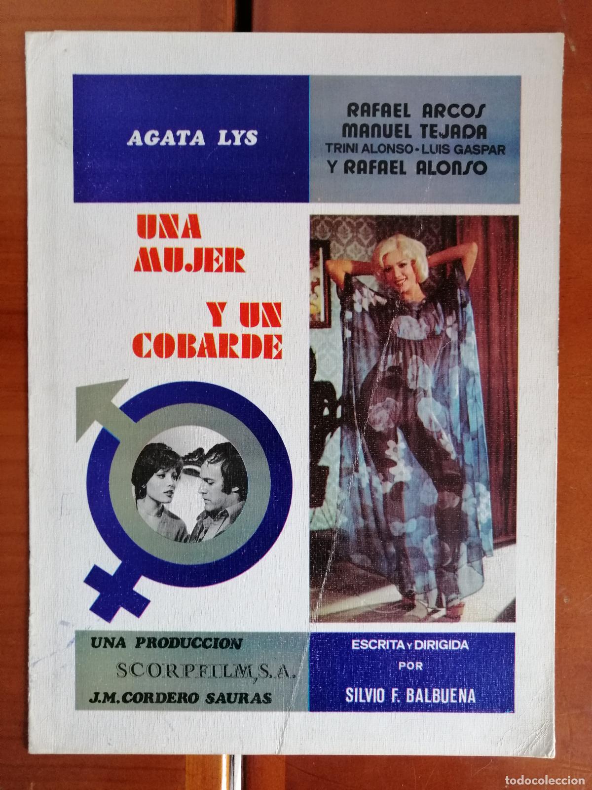 Cine: G11162 UNA MUJER Y UN COBARDE-TRIPLE