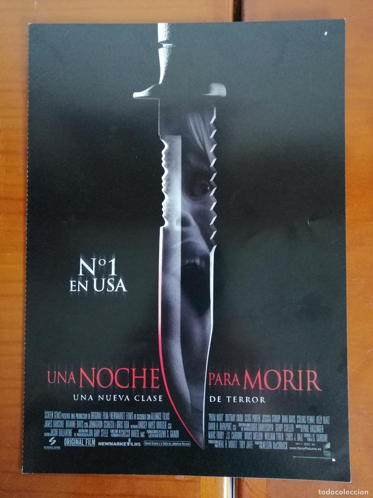 Cine: G11170 UNA NOCHE PARA DORMIR-DOBLE