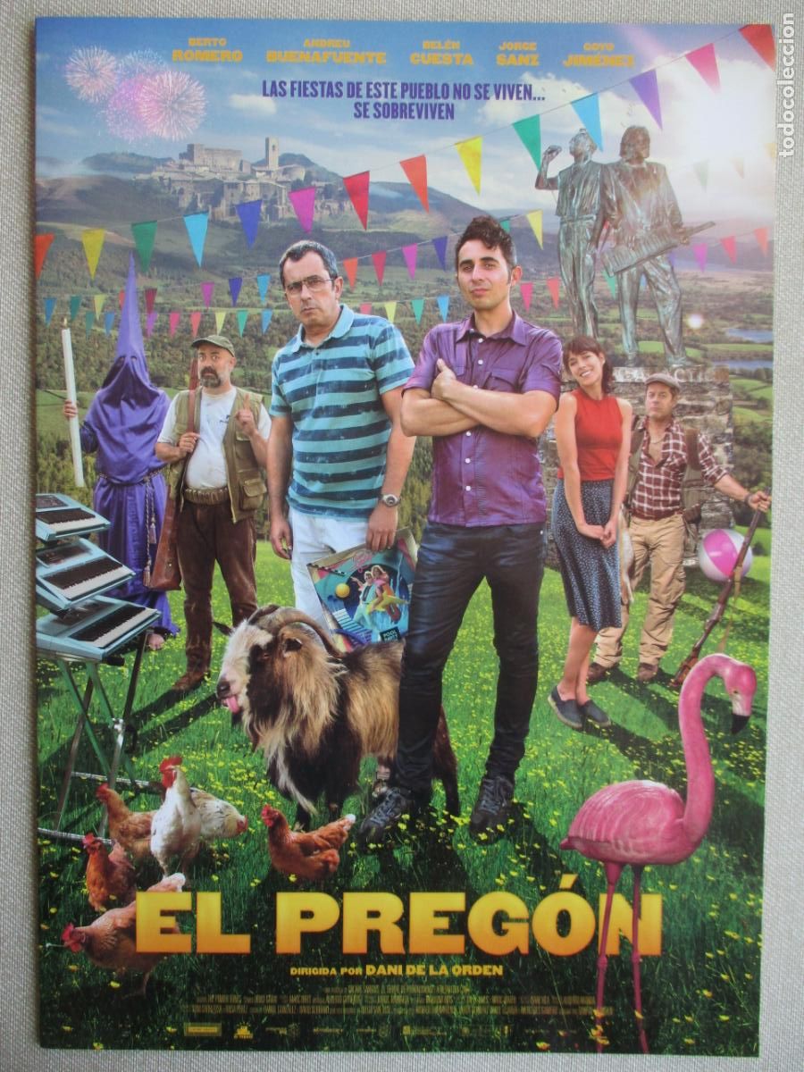 Kino: EL PREGON. GUIA ORIGINAL ESTRENO. PEDIDO MINIMO EN GUIAS 10 EUROS.