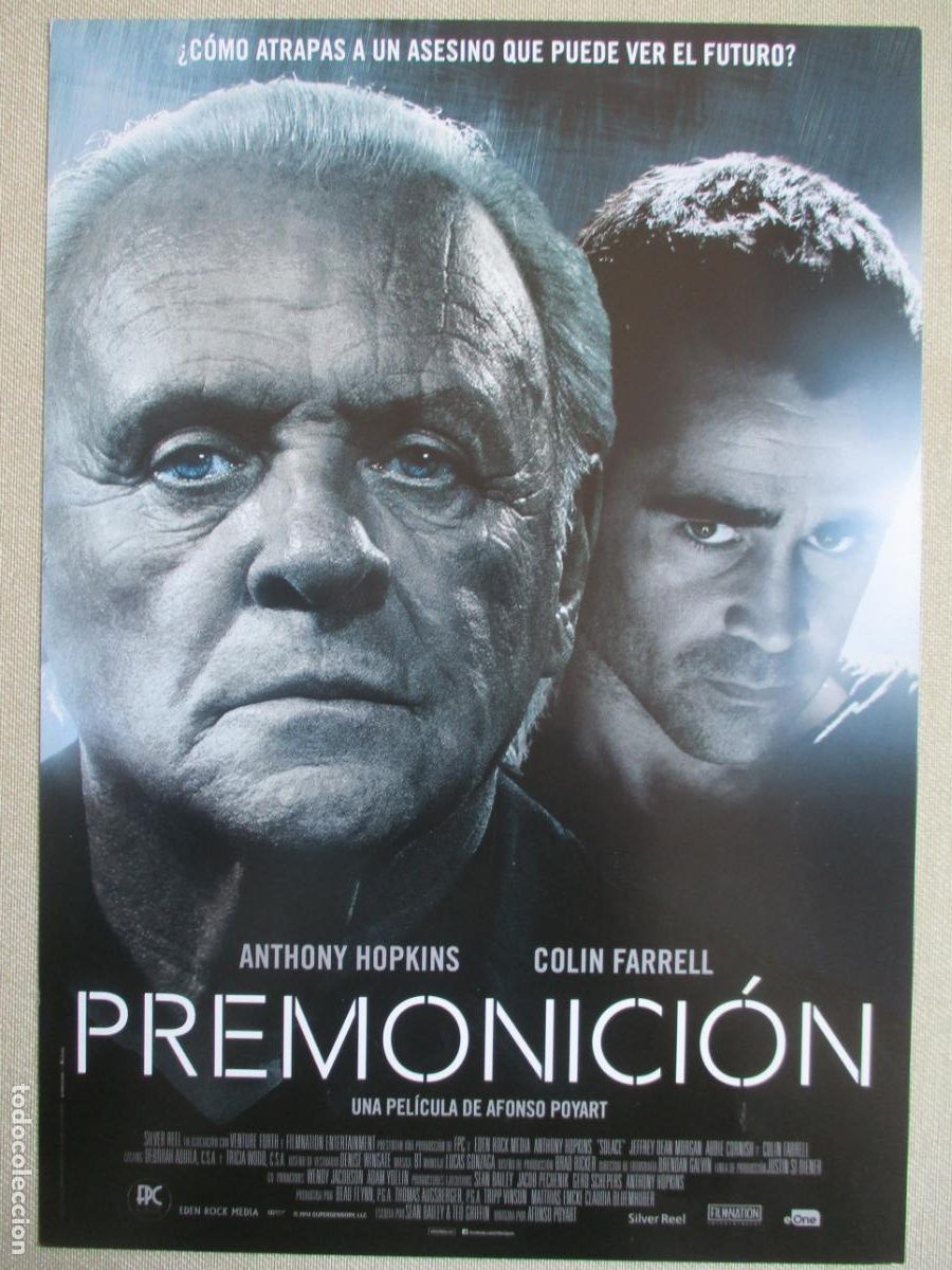 Cine: PREMONICION. GUIA ORIGINAL ESTRENO. PEDIDO MINIMO EN GUIAS 10 EUROS.