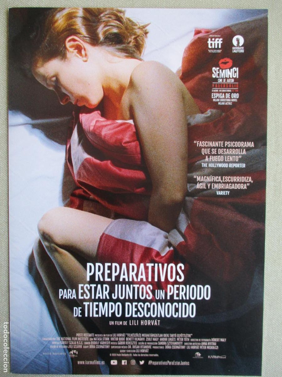 Cine: PREPARATIVOS PARA ESTAR JUNTOS. GUIA ORIGINAL ESTRENO. PEDIDO MINIMO EN GUIAS 10 EUROS.