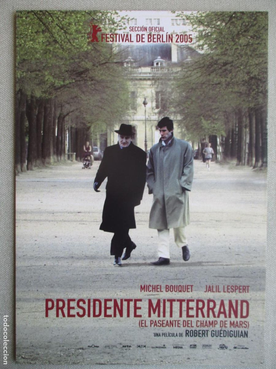 Cine: PRESIDENTE MITTERRAND. GUIA ORIGINAL ESTRENO (DESPLEGABLE). PEDIDO MINIMO EN GUIAS 10 EUROS.