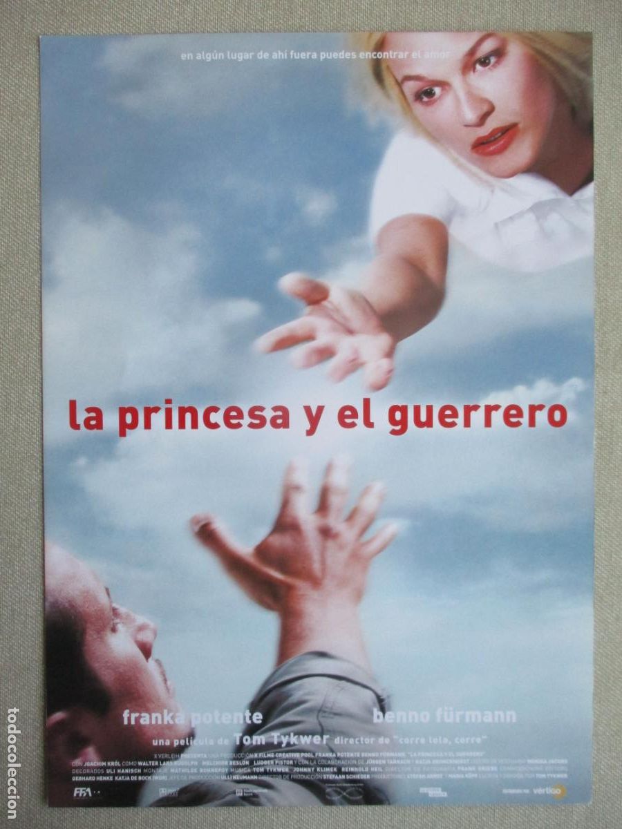 Cine: LA PRINCESA Y EL GUERRERO. GUIA ORIGINAL ESTRENO. PEDIDO MINIMO EN GUIAS 10 EUROS.