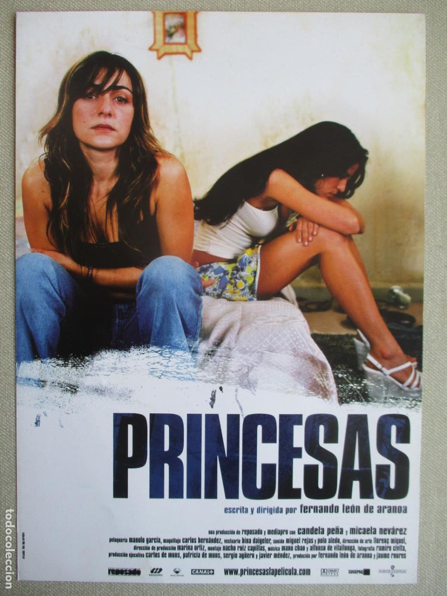 Cine: PRINCESAS. GUIA ORIGINAL ESTRENO. PEDIDO MINIMO EN GUIAS 10 EUROS.