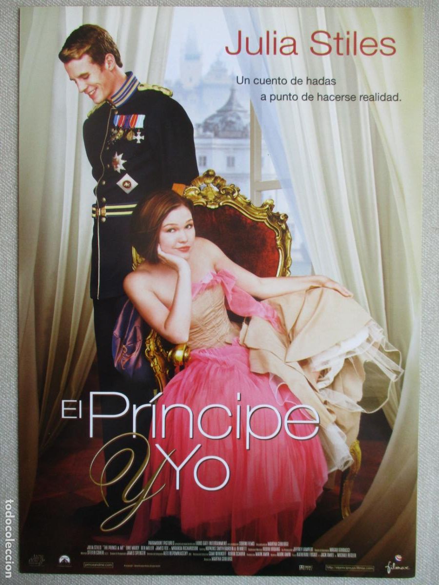 Cinema: EL PRINCIPE Y YO. GUIA ORIGINAL ESTRENO. PEDIDO MINIMO EN GUIAS 10 EUROS.