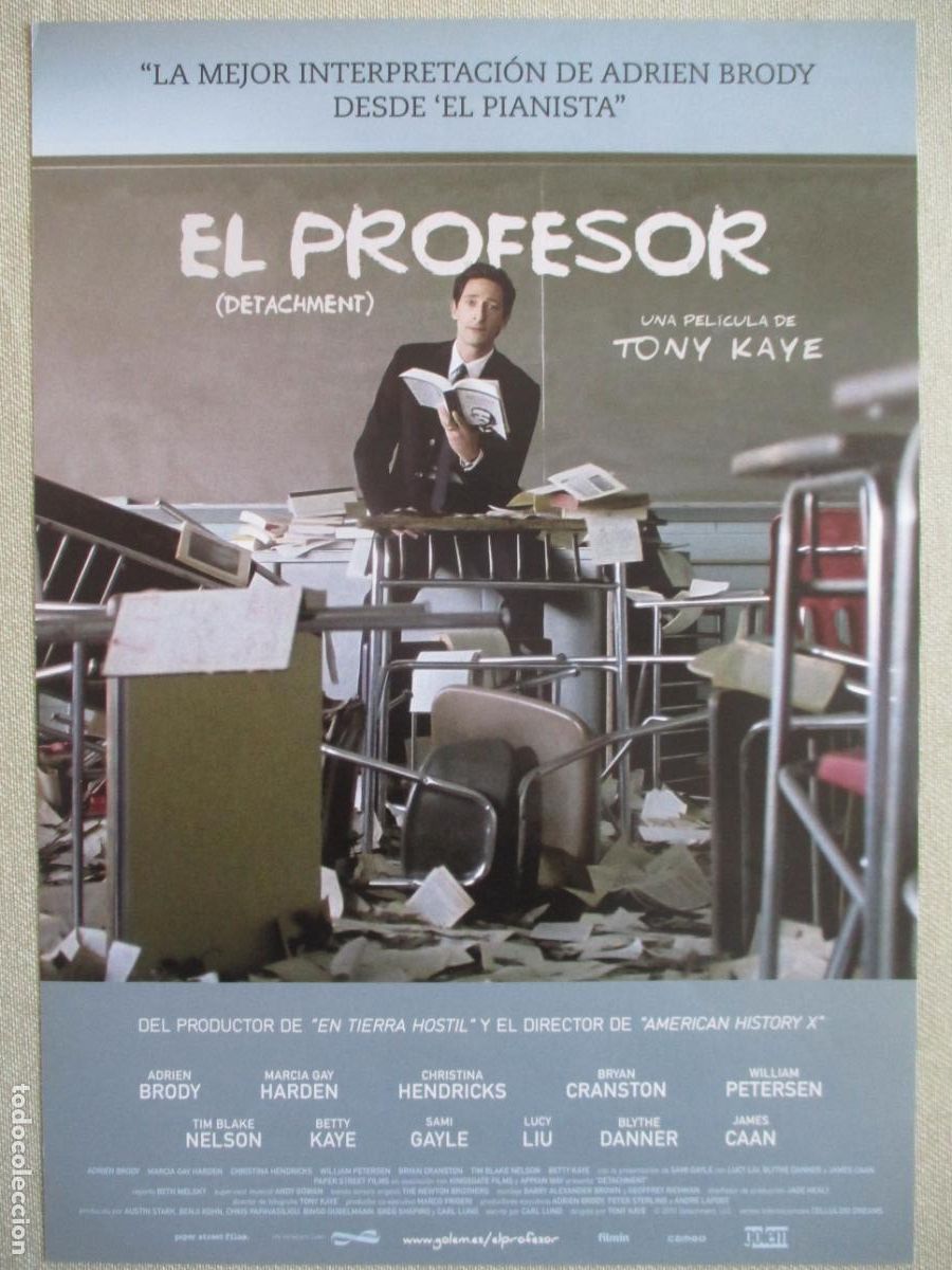 Cine: EL PROFESOR. GUIA ORIGINAL ESTRENO. PEDIDO MINIMO EN GUIAS 10 EUROS.