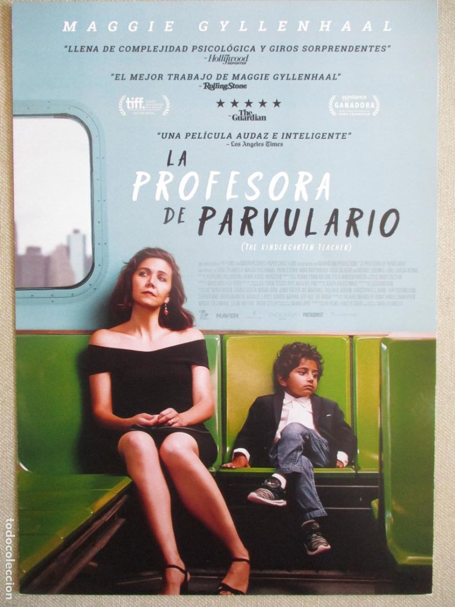 Cine: LA PROFESORA DE PARVULARIO. GUIA ORIGINAL ESTRENO. PEDIDO MINIMO EN GUIAS 10 EUROS.