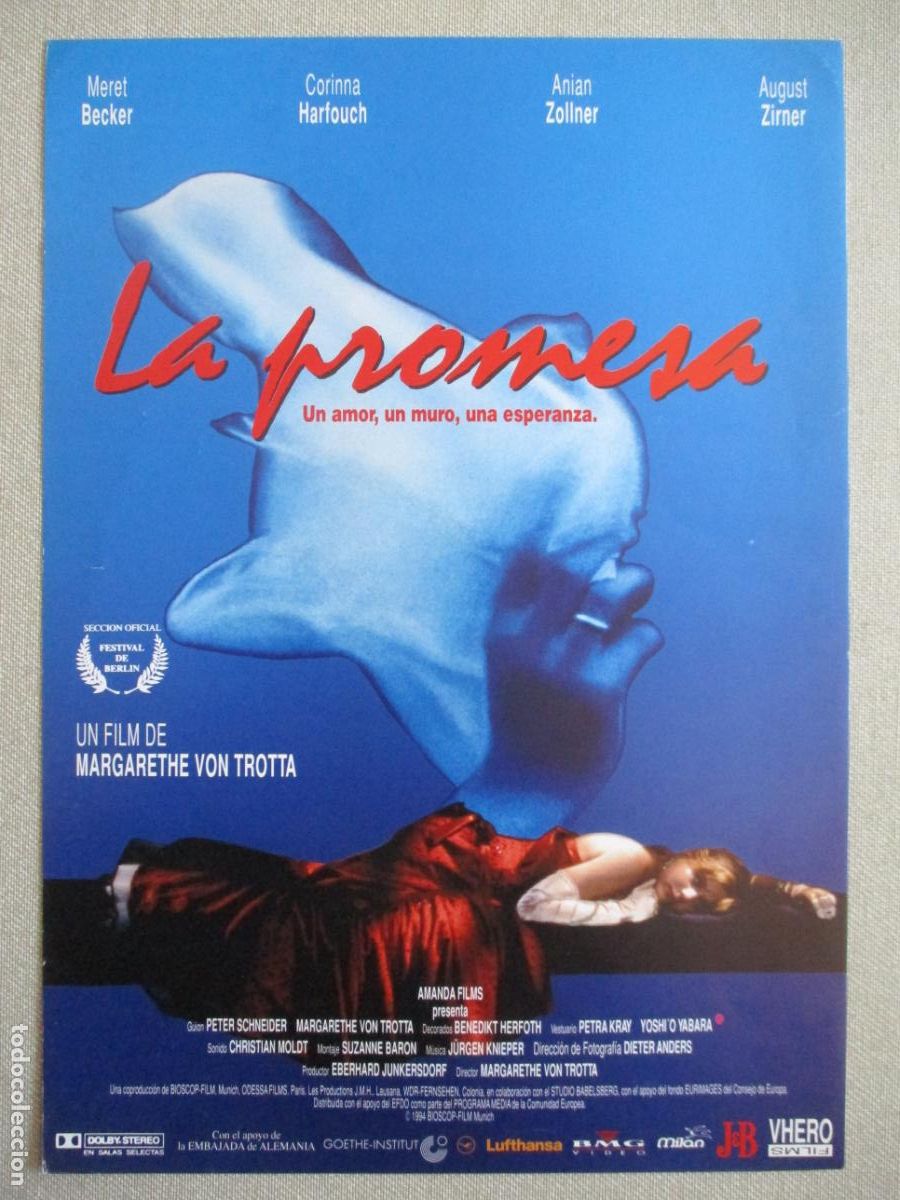 Cine: LA PROMESA. GUIA ORIGINAL ESTRENO. PEDIDO MINIMO EN GUIAS 10 EUROS.