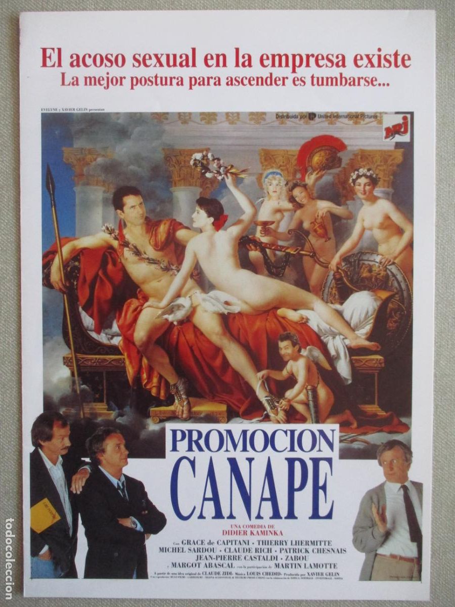 Cine: PROMOCION CANAPE. GUIA ORIGINAL ESTRENO. PEDIDO MINIMO EN GUIAS 10 EUROS.