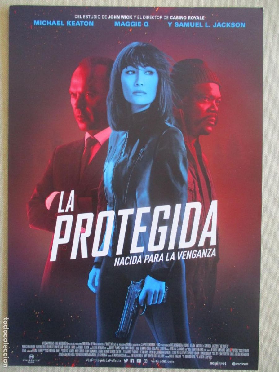Cin&eacute;ma: LA PROTEGIDA. GUIA ORIGINAL ESTRENO. PEDIDO MINIMO EN GUIAS 10 EUROS.