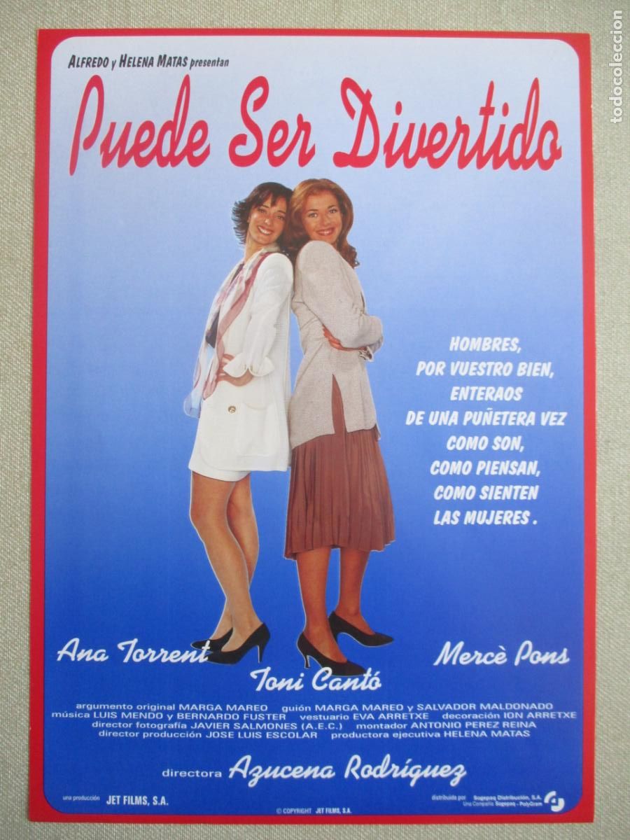Cine: PUEDE SER DIVERTIDO. GUIA ORIGINAL ESTRENO. PEDIDO MINIMO EN GUIAS 10 EUROS.