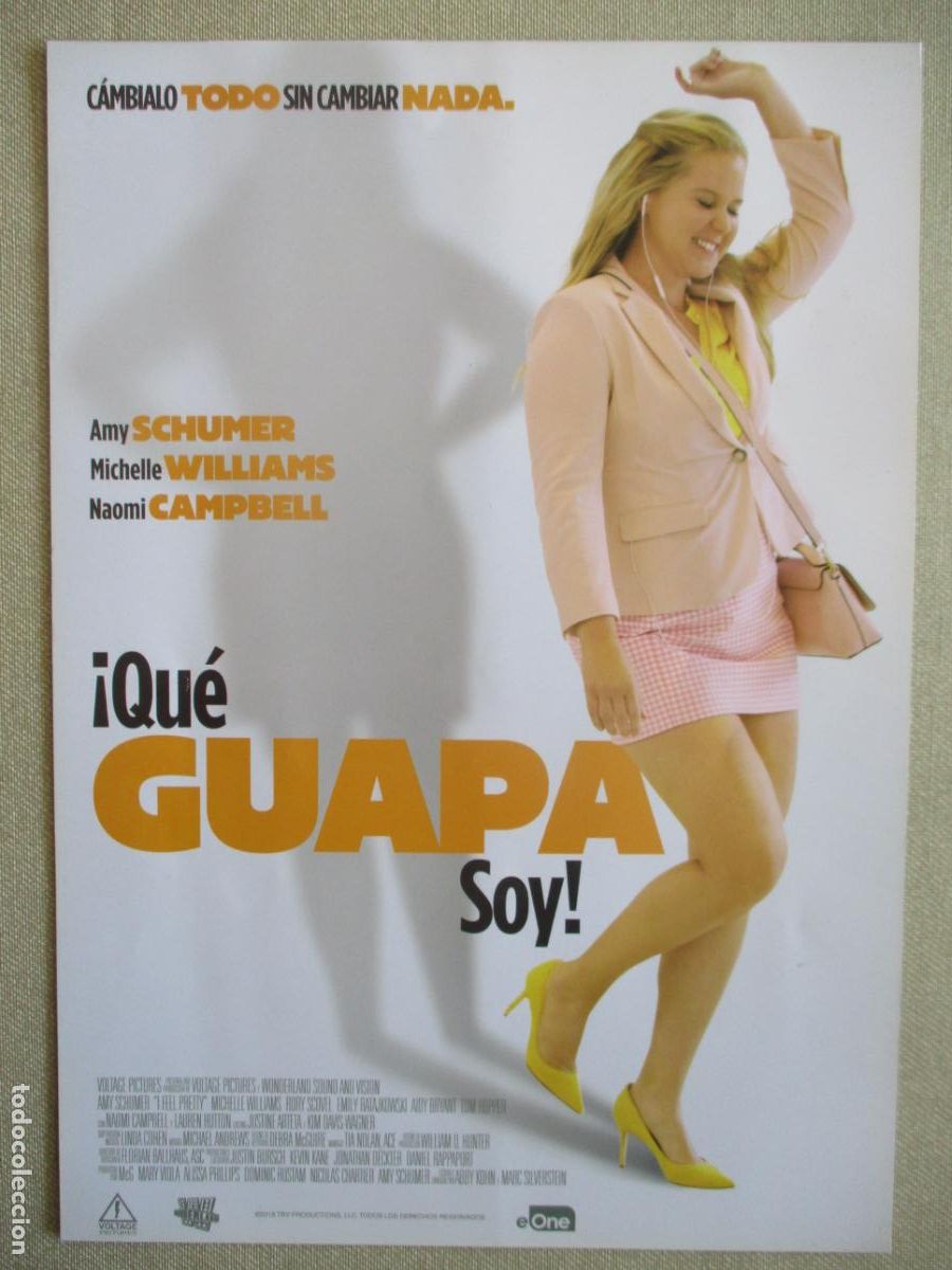 Cine: &iexcl;QUE GUAPA SOY!. GUIA ORIGINAL ESTRENO. PEDIDO MINIMO EN GUIAS 10 EUROS.