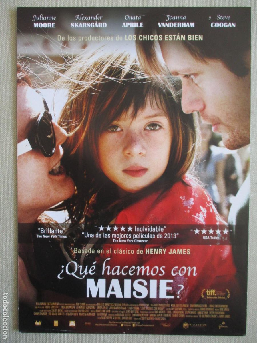 Cine: &iquest;QUE HACEMOS CON MAISIE?. GUIA ORIGINAL ESTRENO. PEDIDO MINIMO EN GUIAS 10 EUROS.