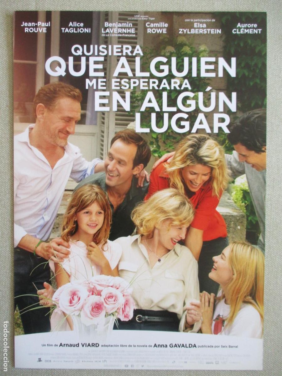 Cine: QUISIERA QUE ALGUIEN ESPERARA EN ALGUN LUGA. GUIA ORIGINAL ESTRENO. PEDIDO MINIMO EN GUIAS 10 EUROS.