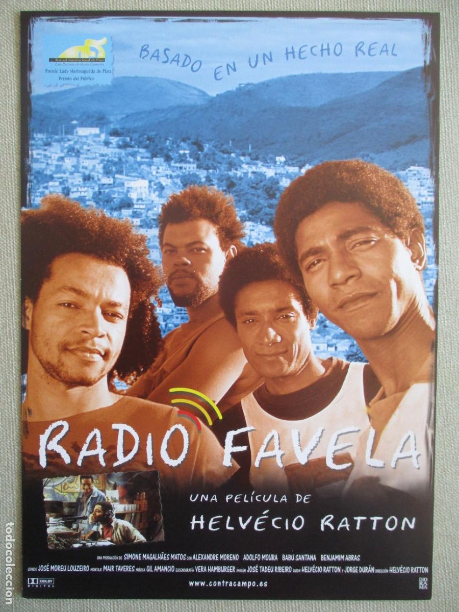 Cine: RADIO FAVELA. GUIA ORIGINAL ESTRENO. PEDIDO MINIMO EN GUIAS 10 EUROS.