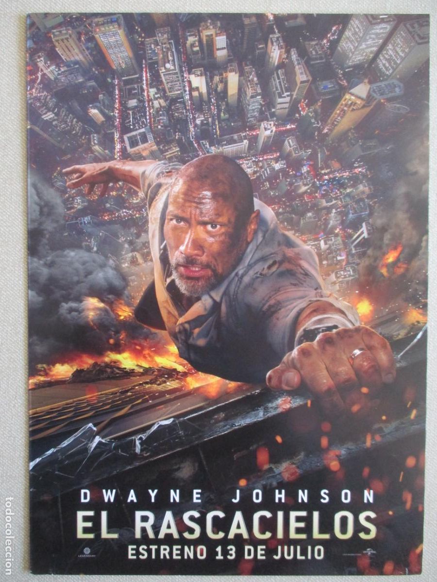 Cine: EL RASCACIELOS. GUIA ORIGINAL ESTRENO. PEDIDO MINIMO EN GUIAS 10 EUROS.