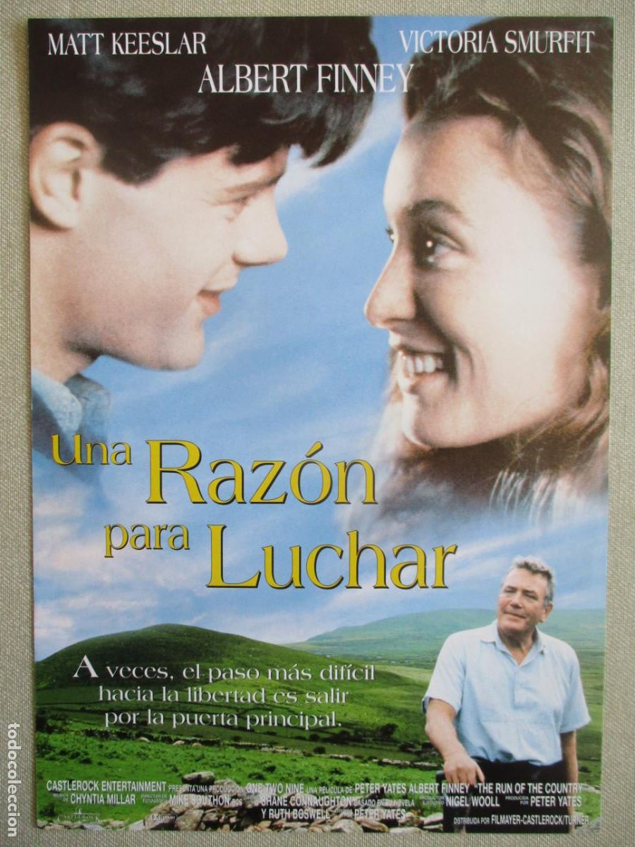 Cine: UNA RAZON PARA LUCHAR. GUIA ORIGINAL ESTRENO. PEDIDO MINIMO EN GUIAS 10 EUROS.