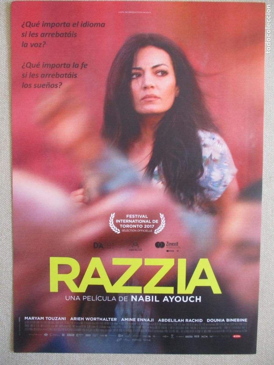 Cine: RAZZIA. GUIA ORIGINAL ESTRENO. PEDIDO MINIMO EN GUIAS 10 EUROS.