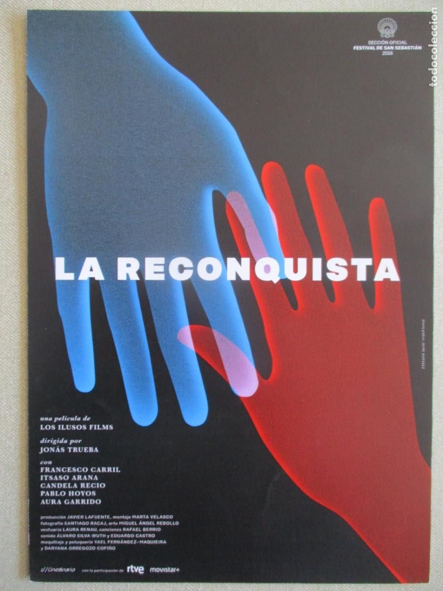 Cine: LA RECONQUISTA. GUIA ORIGINAL ESTRENO. PEDIDO MINIMO EN GUIAS 10 EUROS.