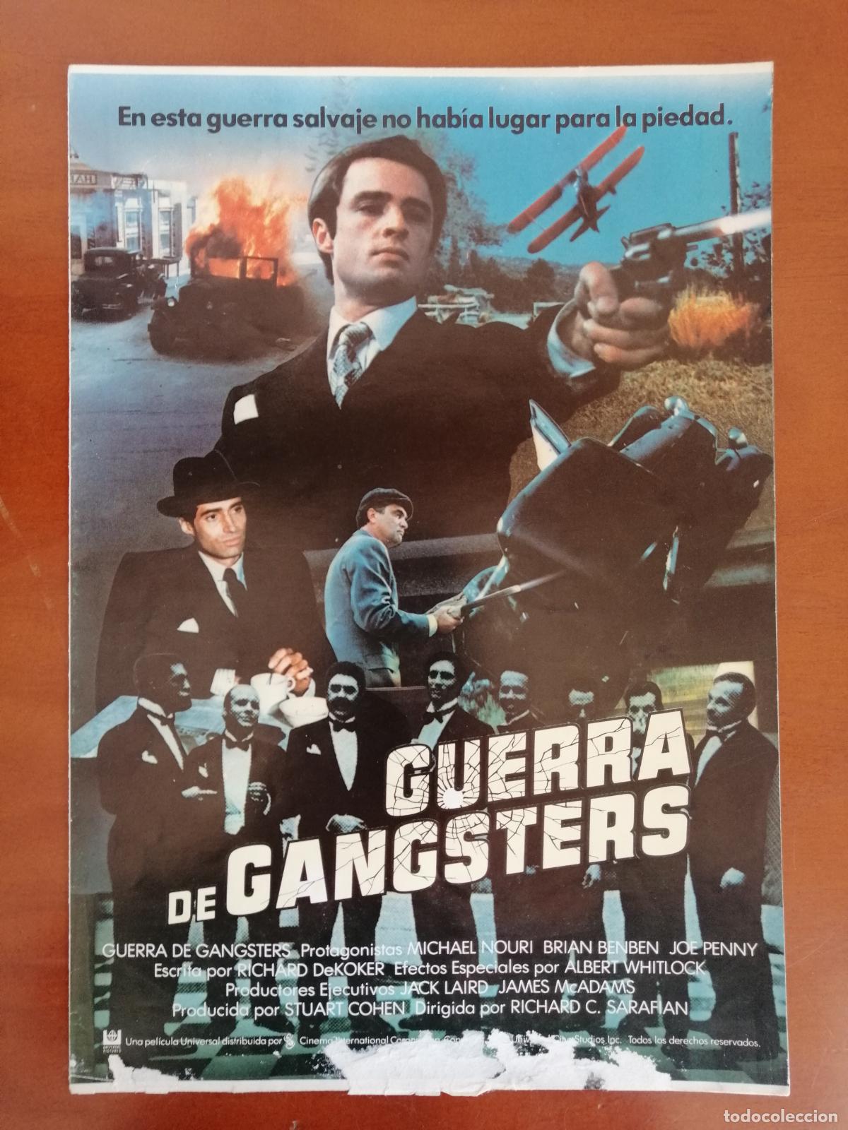 Cine: G4934 GUERRA DE GANGSTERS-DOBLE