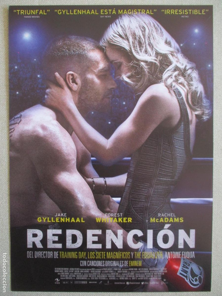 Cinema: REDENCION. GUIA ORIGINAL ESTRENO. PEDIDO MINIMO EN GUIAS 10 EUROS.