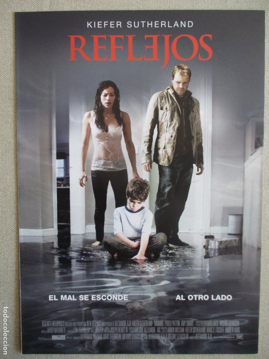 Cinema: REFLEJOS. GUIA ORIGINAL ESTRENO. PEDIDO MINIMO EN GUIAS 10 EUROS.