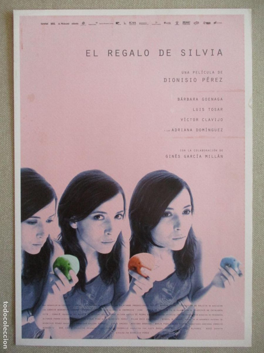 Kino: EL REGALO DE SILVIA. GUIA ORIGINAL ESTRENO. PEDIDO MINIMO EN GUIAS 10 EUROS.