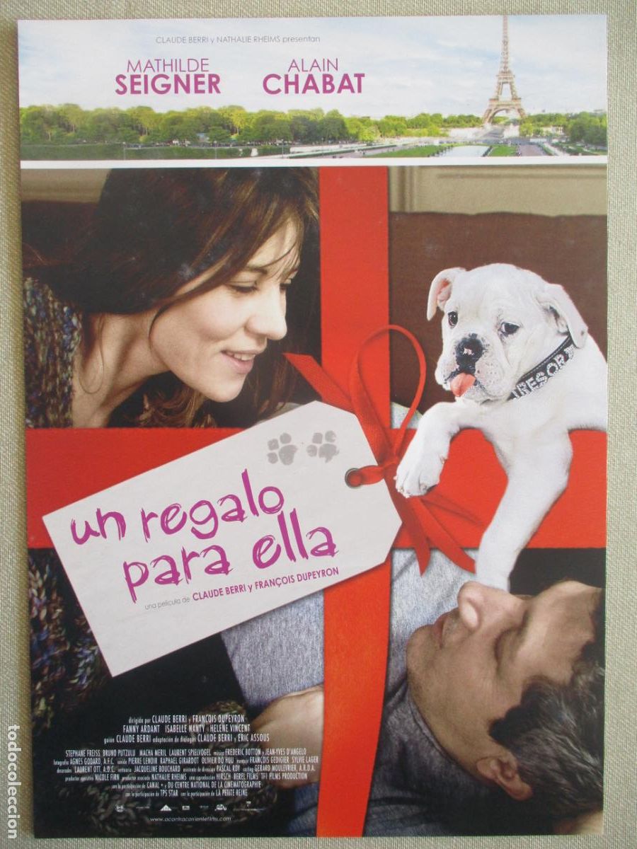 Kino: UN REGALO PARA ELLA. GUIA ORIGINAL ESTRENO. PEDIDO MINIMO EN GUIAS 10 EUROS.