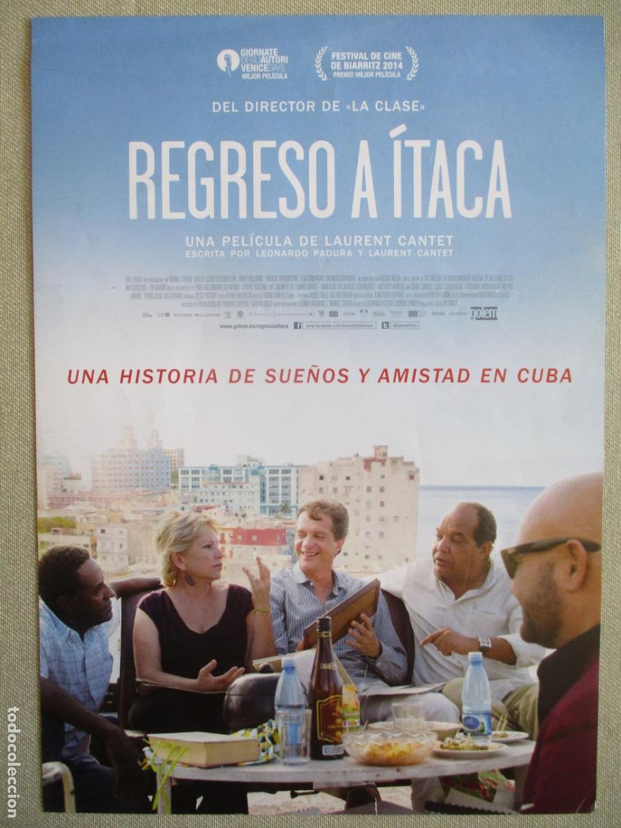 Cine: REGRESO A ITACA. GUIA ORIGINAL ESTRENO. PEDIDO MINIMO EN GUIAS 10 EUROS.