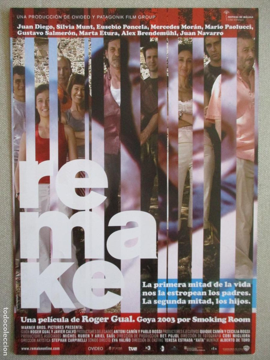 Cine: REMAKE. GUIA ORIGINAL ESTRENO. PEDIDO MINIMO EN GUIAS 10 EUROS.