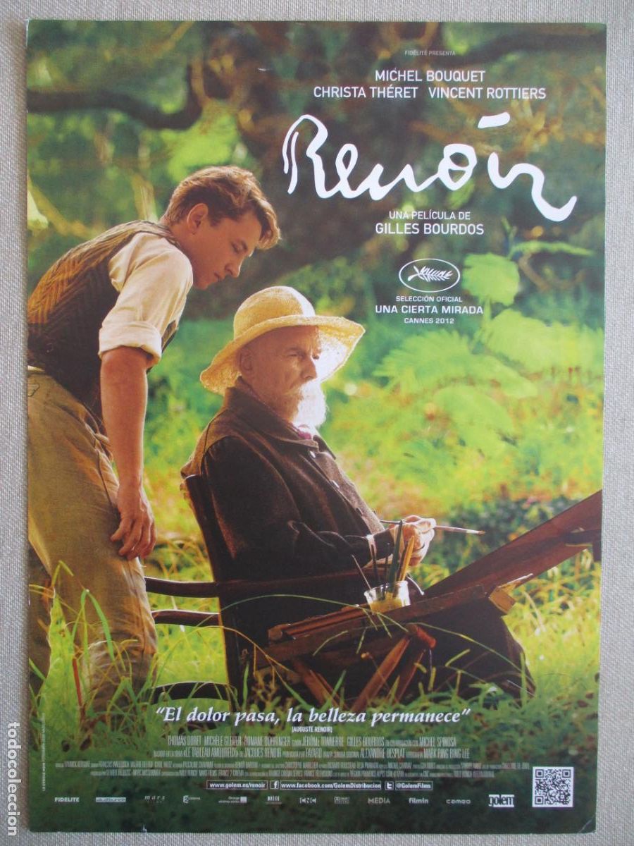 Cine: RENOIR. GUIA ORIGINAL ESTRENO. PEDIDO MINIMO EN GUIAS 10 EUROS.