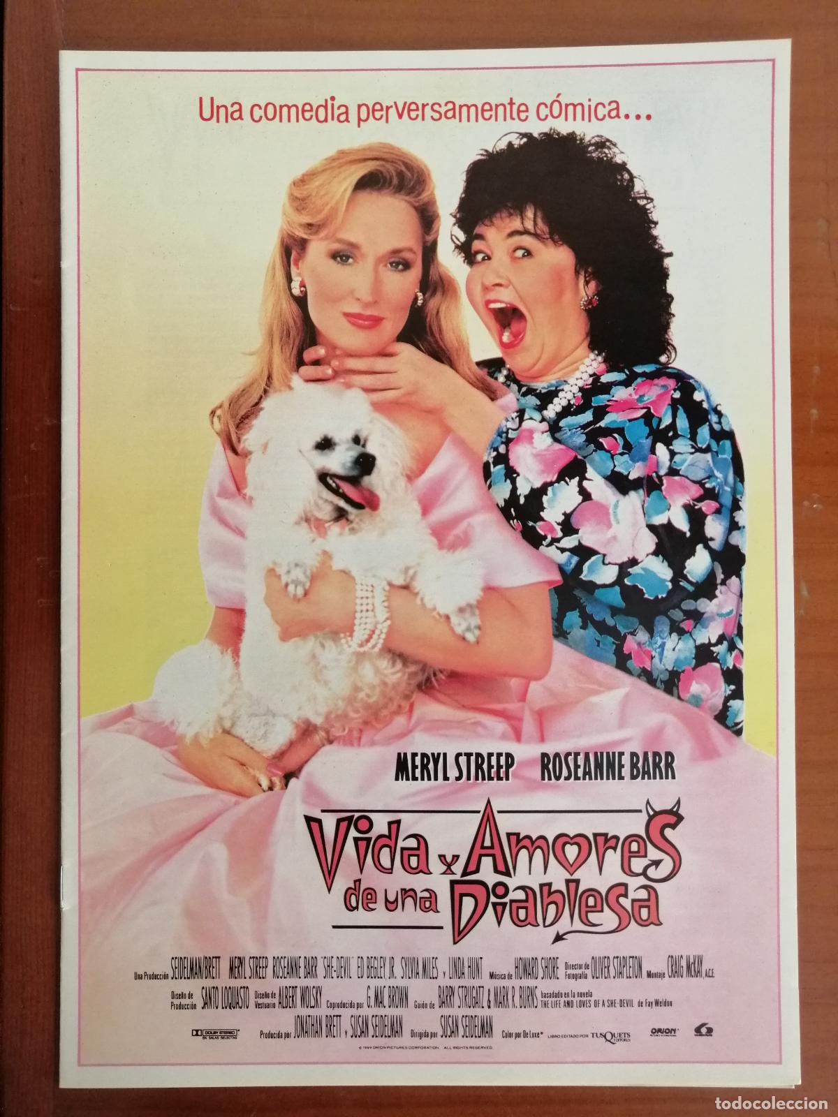 Cine: G11341 VIDA Y AMORES DE UNA DIABLESA-LIBRO 8 PAGINAS