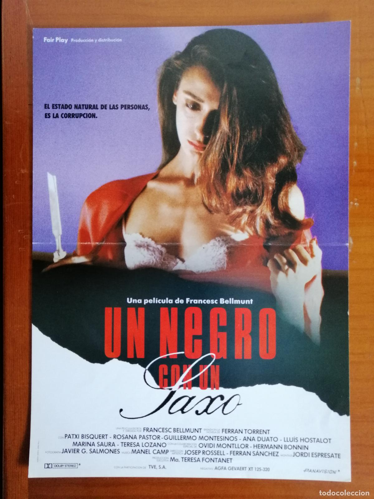 Cine: G11017 UN NEGRO CON UN SAXO-SENCILLO