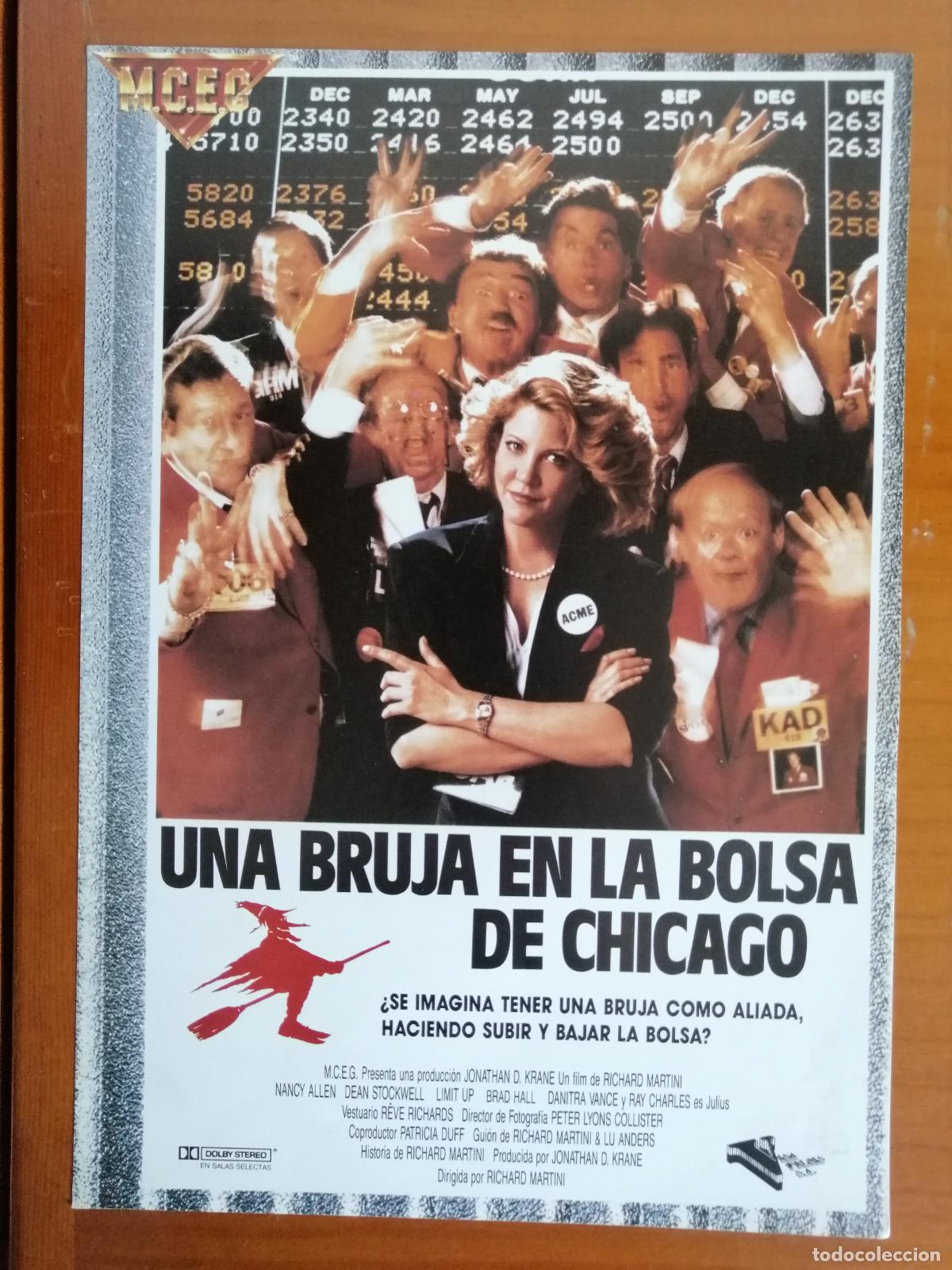 Cine: G11097 UNA BRUJA EN LA BOLSA DE CHICAGO-SENCILLO