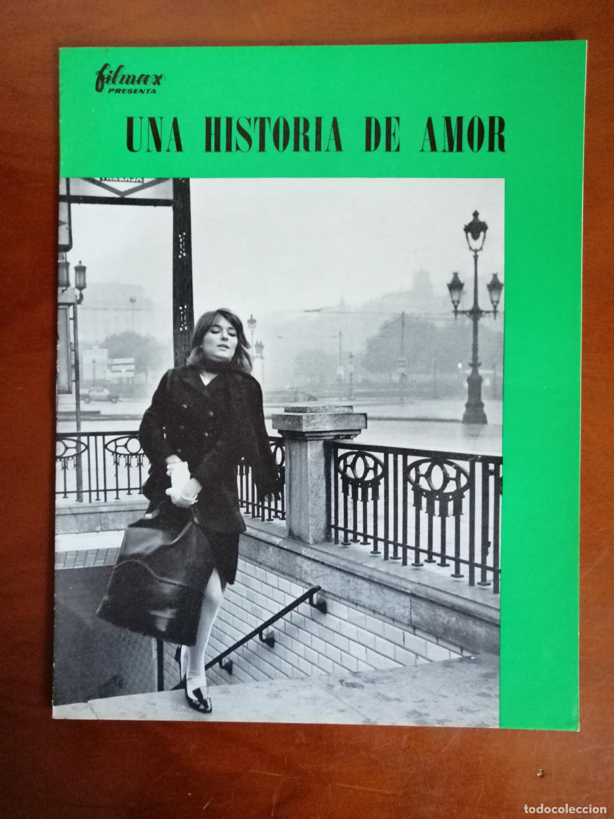 Cine: G11124 UNA HISTORIA DE AMOR-LIBRO 8 PAGINAS