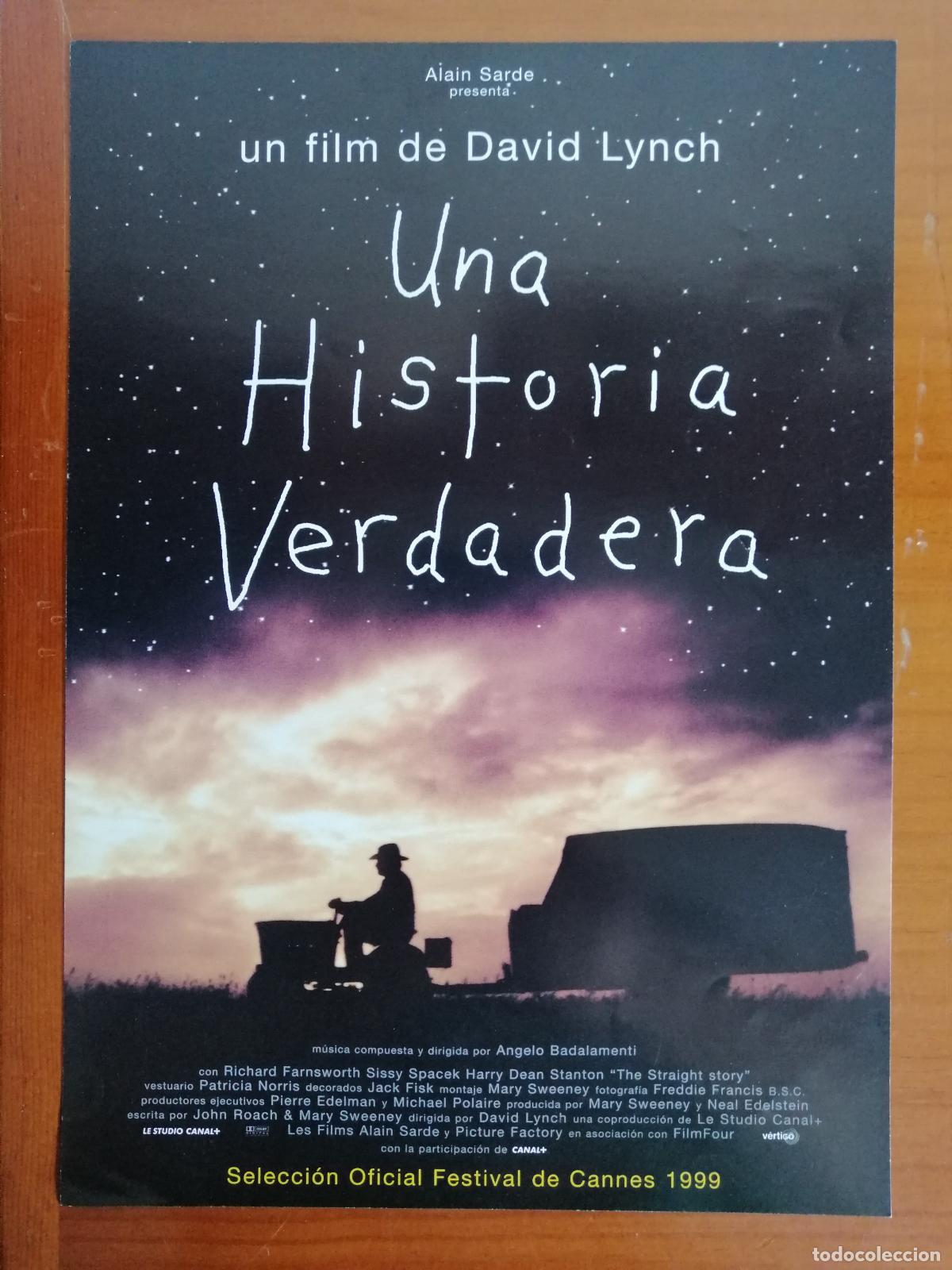 Cine: G11130 UNA HISTORIA VERDADERA-SENCILLO
