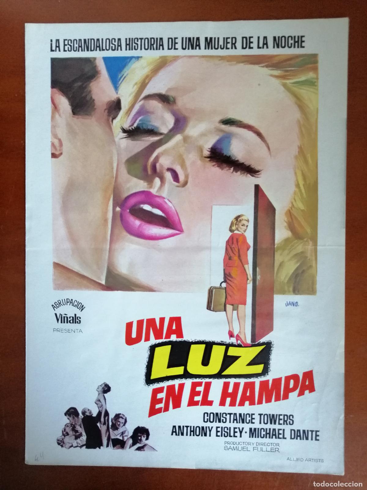 Cine: G11139 UNA LUZ EN EL HAMPA-DOBLE-SE INDICA TEXTO CENSURADO