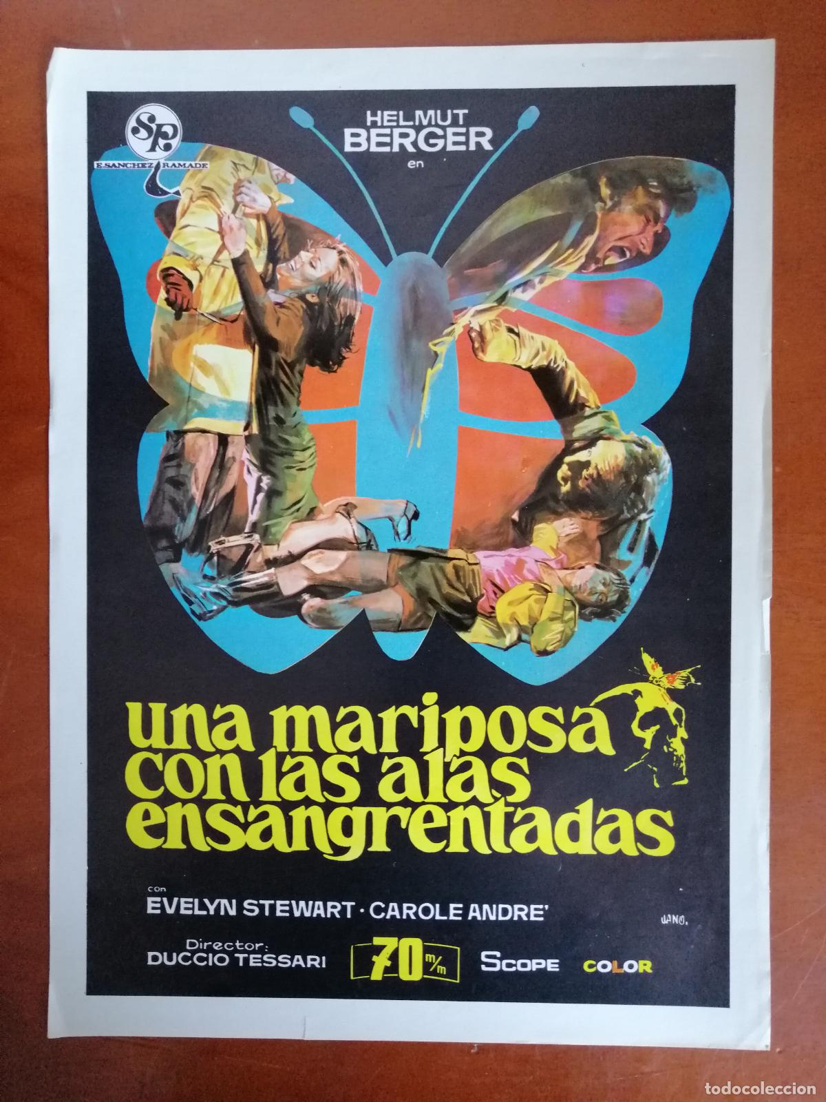Cine: G11142 UNA MARIPOSA CON ALAS ENSANGRENTADAS-SENCILLO
