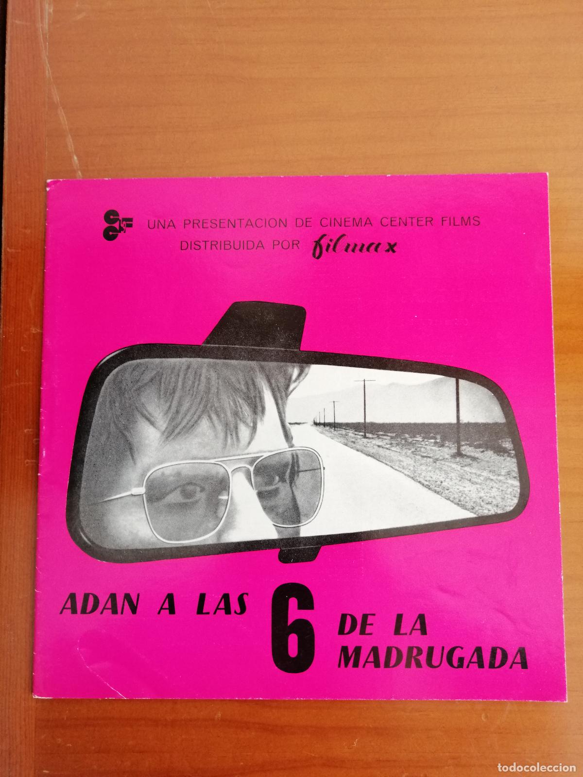 Cine: G251 ADAN A LAS 6 DE LA MADRUGADA-LIBRO 16 PAGINAS