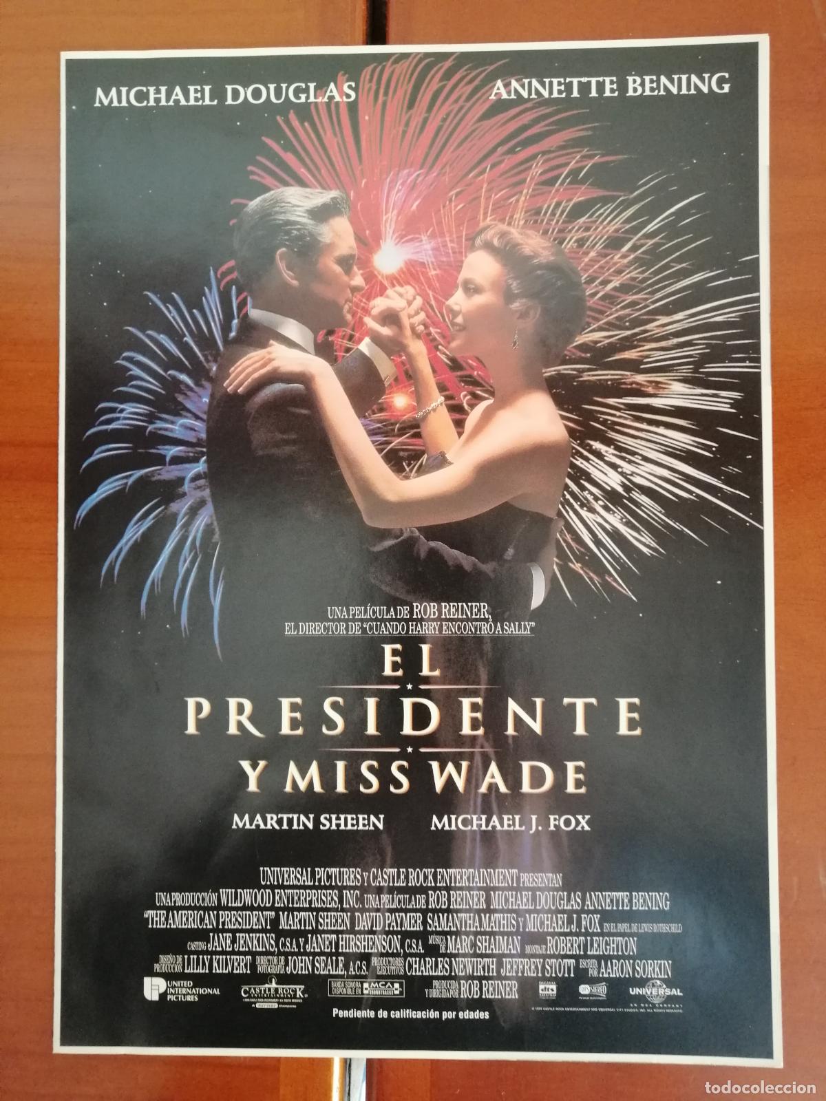 Cine: G3671 EL PRESIDENTE Y MISS WADE-DOBLE
