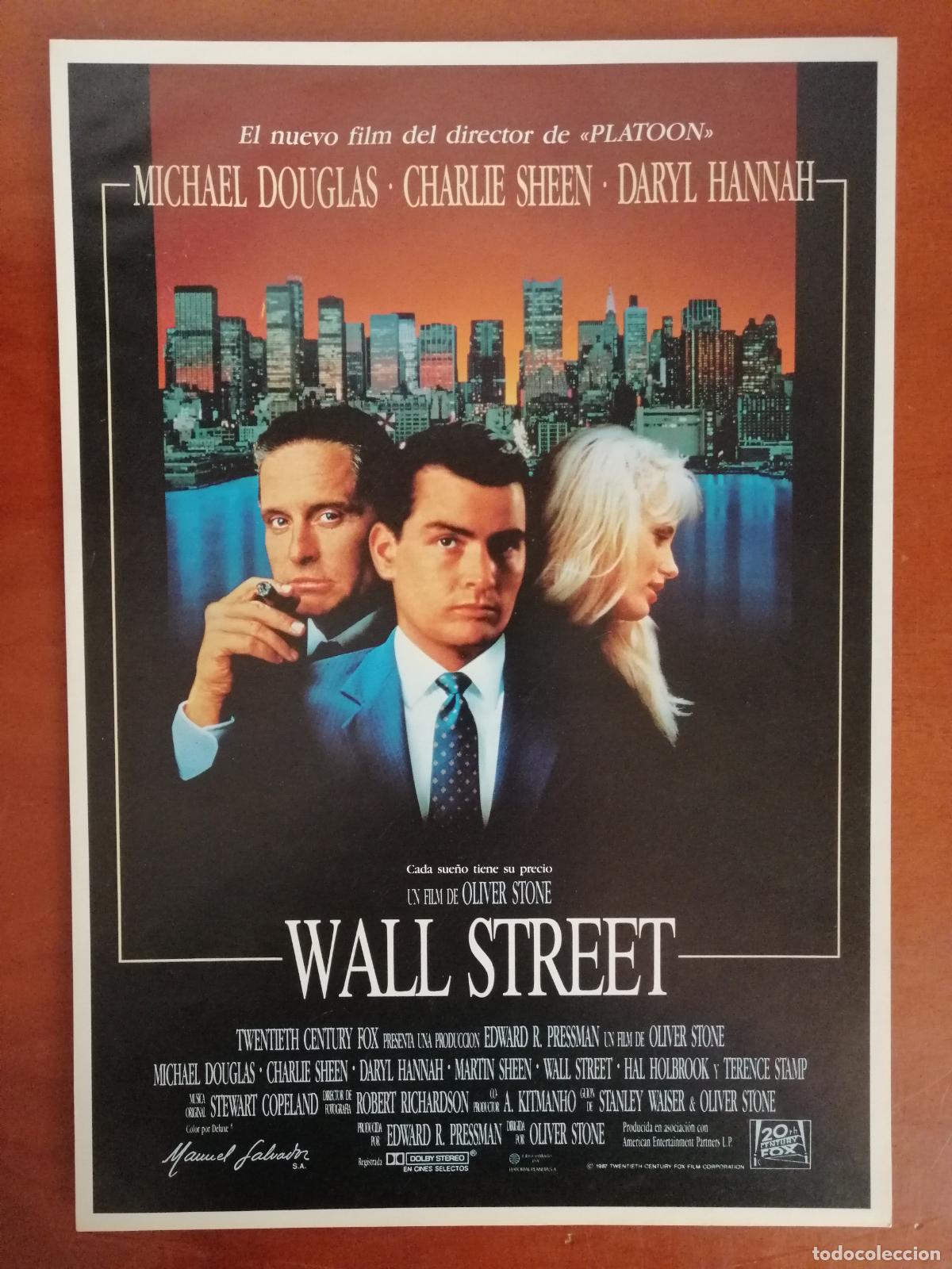Cine: G11438 WALL STREET-SENCILLO