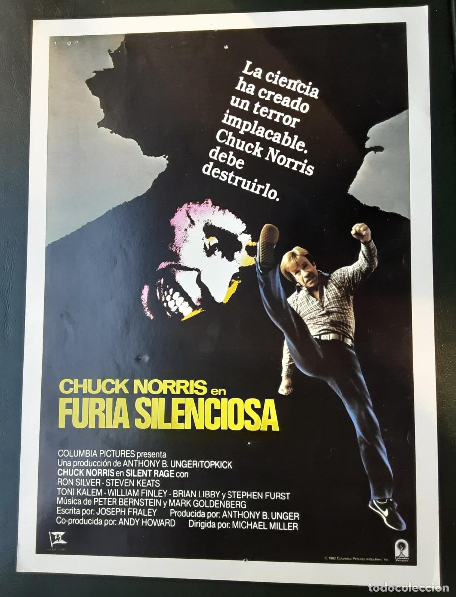 Cine: FURIA SILENCIOSA, CHUCK NORRIS, RON SILVER, STEVEN KEATS.