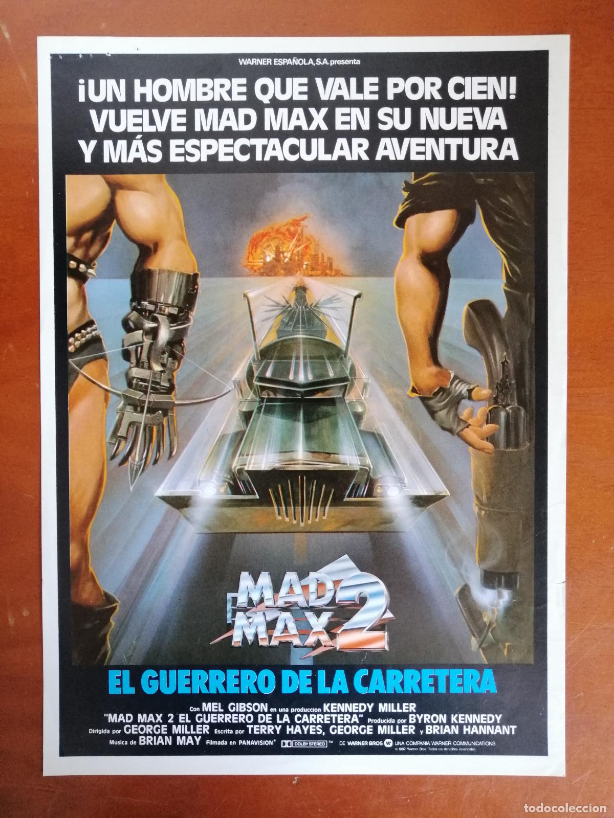 Cine: G7761 MAD MAX 2 EL GUERRERO DE LA CARRETERA-SENCILLO