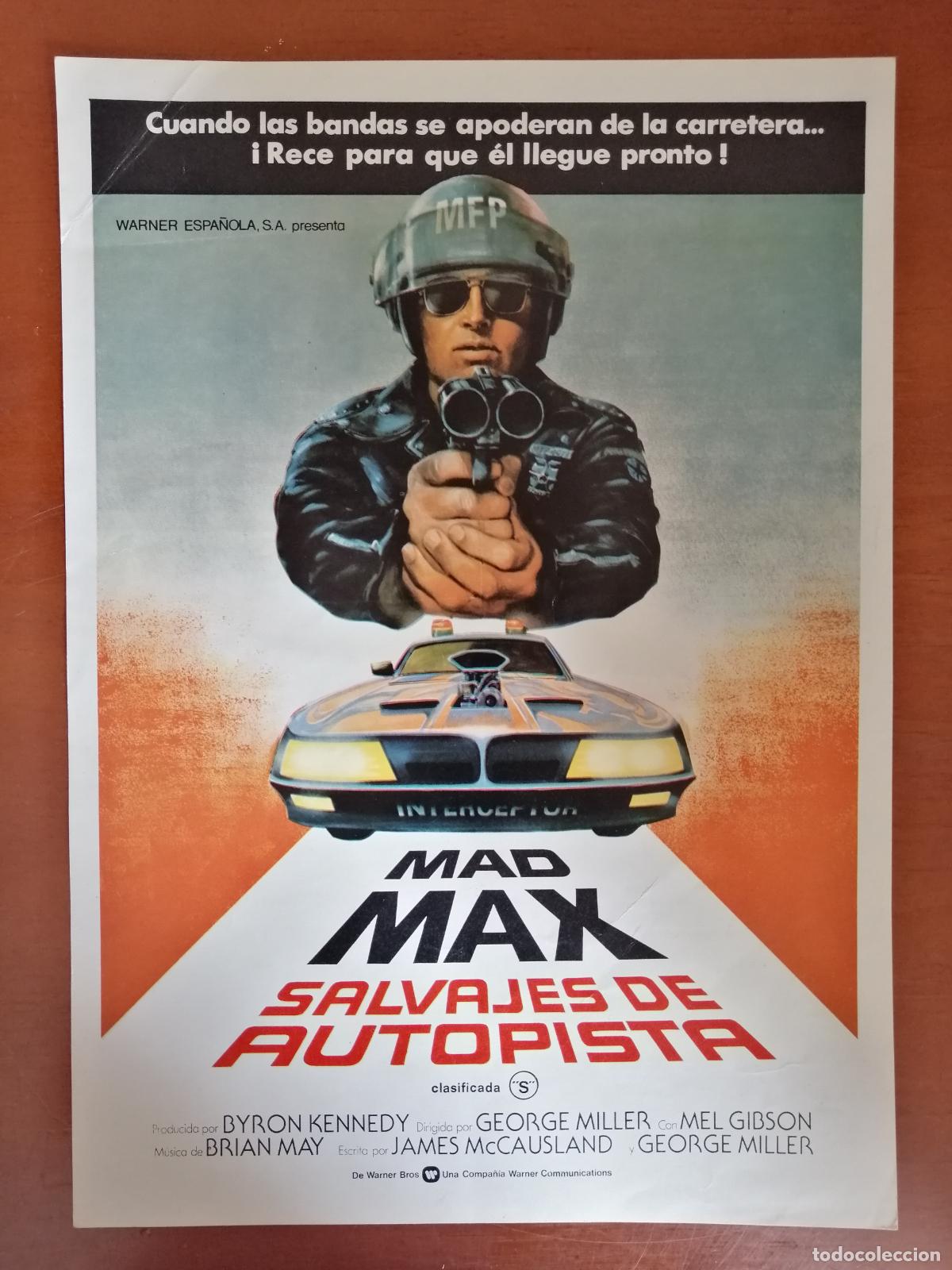 Cine: G7762 MAD MAX SALVAJES DE AUTOPISTA-SENCILLO