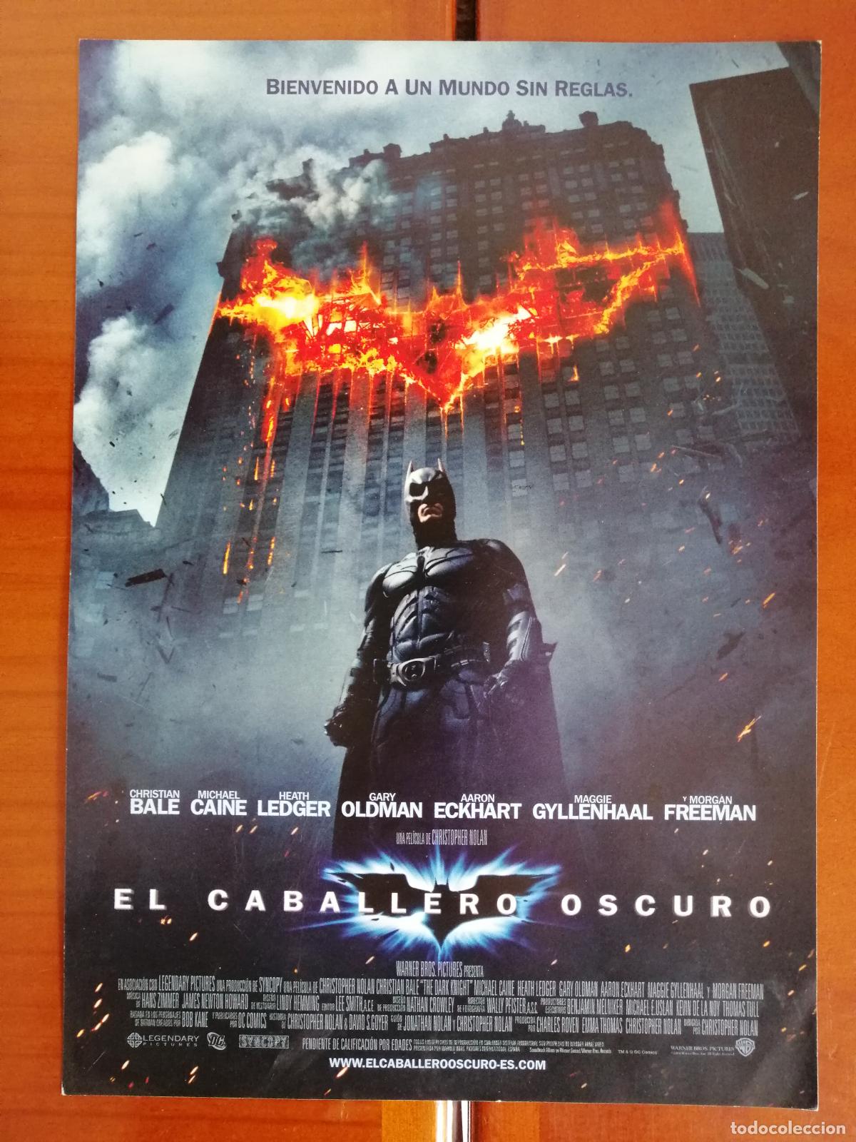 Cine: G2759 EL CABALLERO OSCURO-SENCILLO