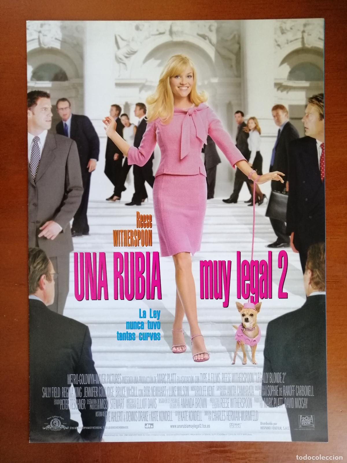 Cine: G11197 UNA RUBIA MUY LEGAL-2-DOBLE