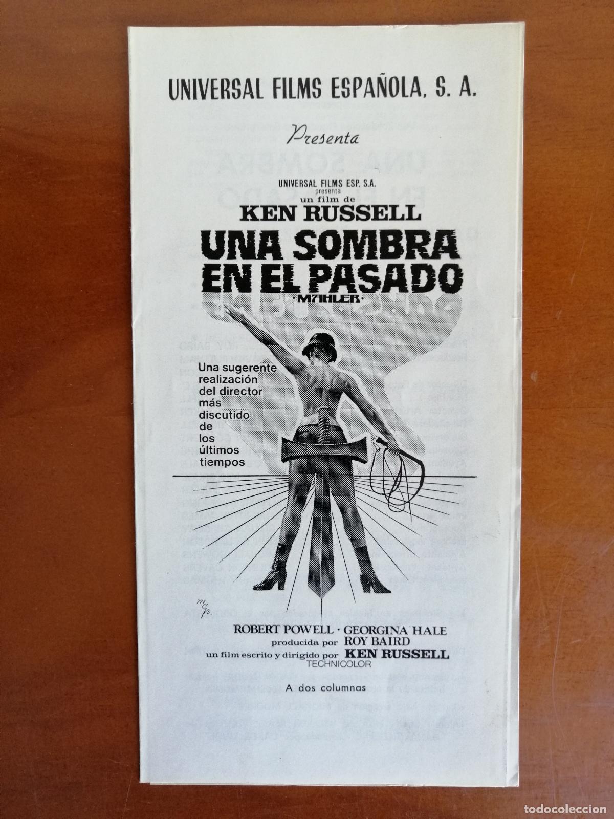 Cine: G11200 UNA SOMBRA EN EL PASADO-TRIPLE