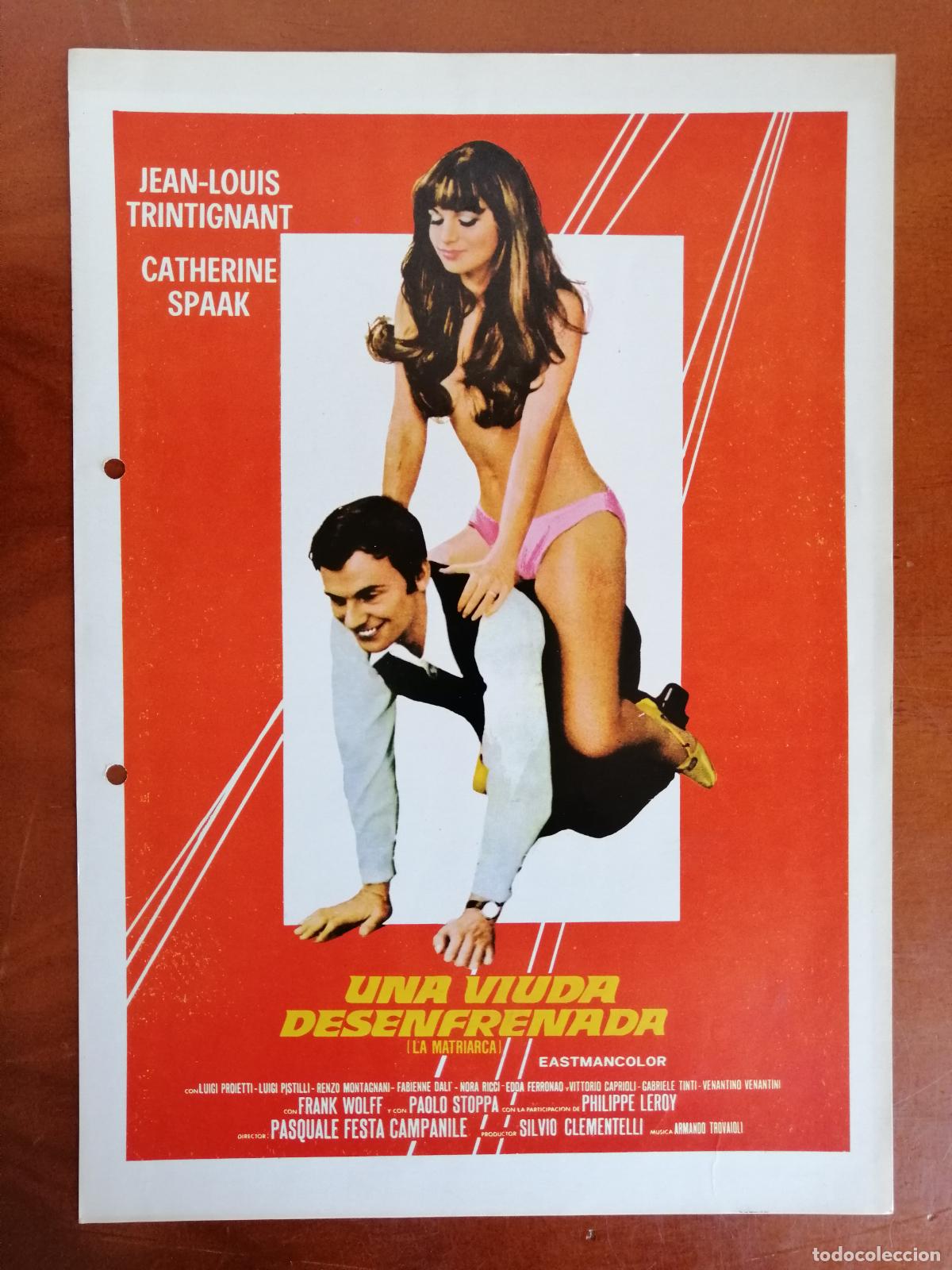 Cine: G11209 UNA VIUDA DESENFRENADA (LA MATRIARCA)-SENCILLO