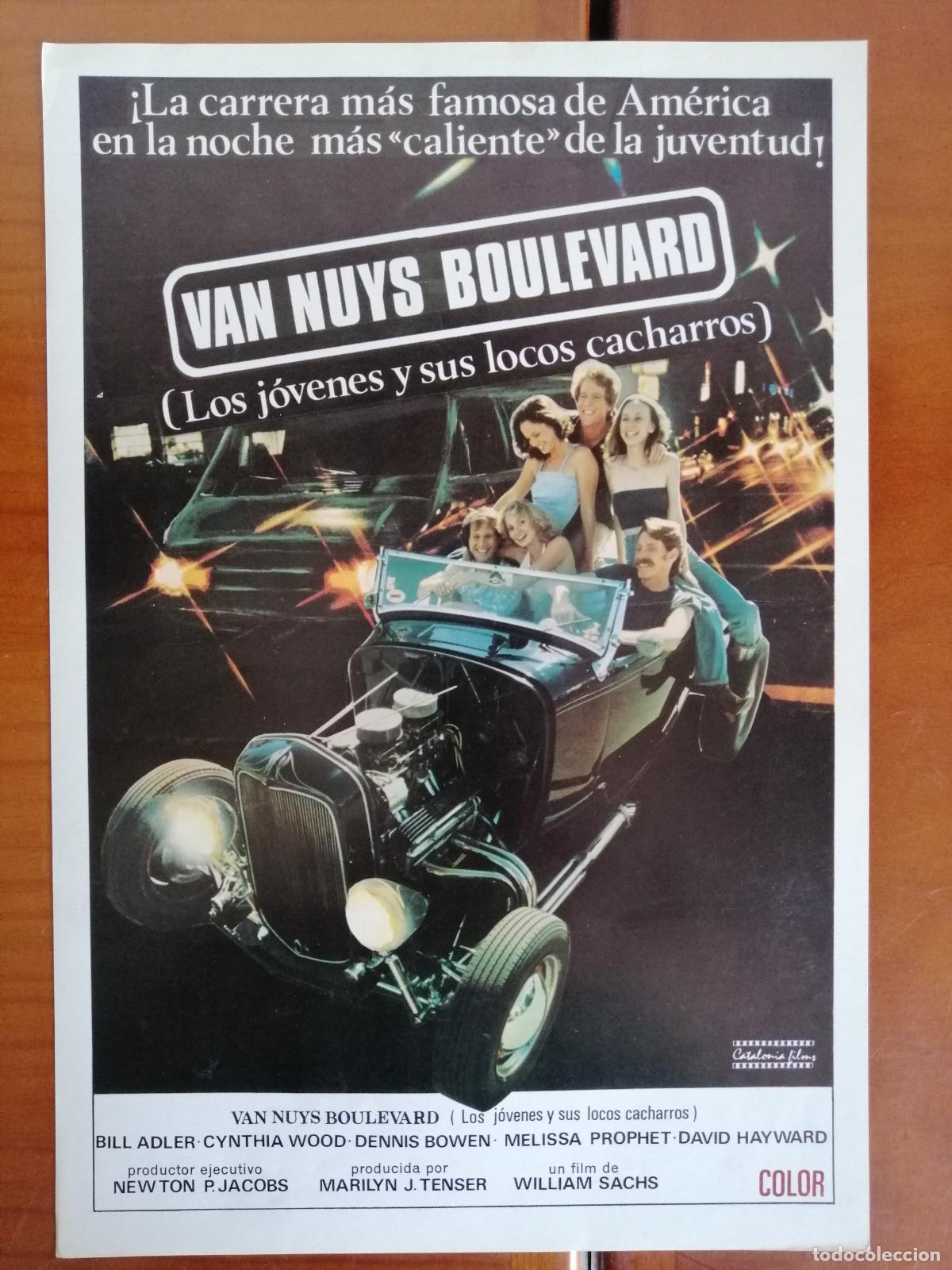 Cine: G11260 VAN NUYS BOULEVARD (LOS JOVENES Y SUS LOCOS CACHARROS)-SENCILLO